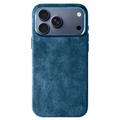 Phone Alcantara Case - Ocean Blue