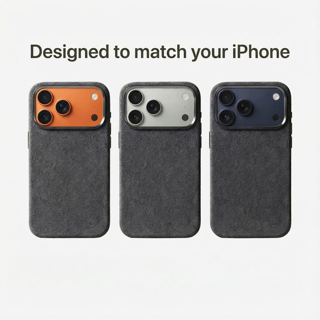Phone Alcantara Case - Space Grey