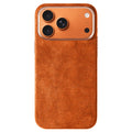 Phone Alcantara Case - Orange